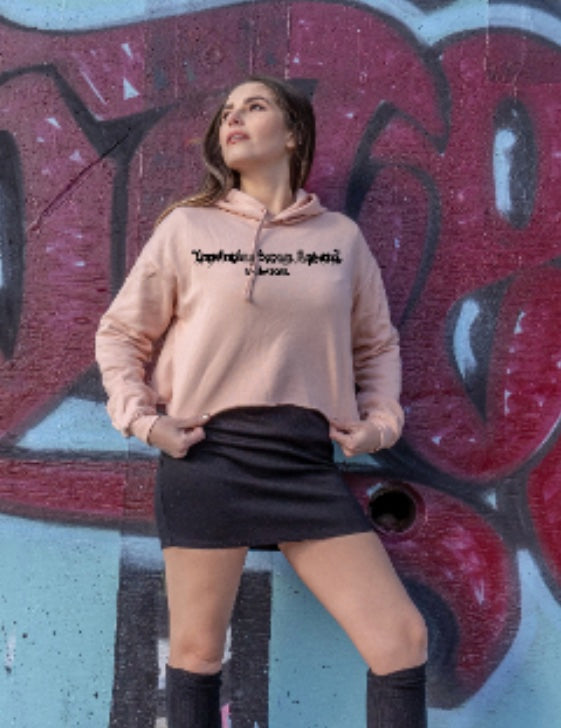 Women - Constitution Font (Crop Sweater)